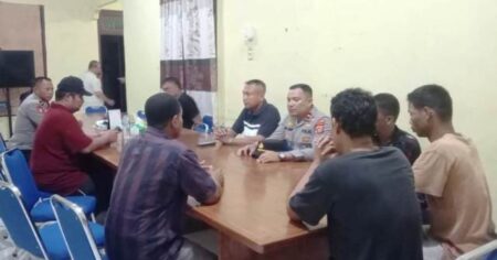 Polres Aceh Timur Kawal Mediasi Warga dengan PT. Medco