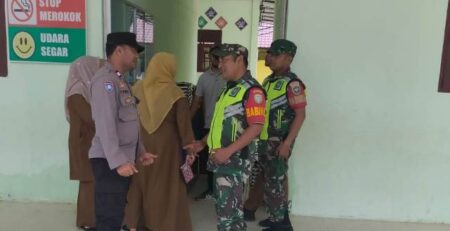 Polsek Peudawa Kawal Pendistribusian 1.715 Nasi MBG