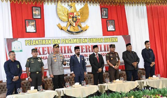 Kapolres Aceh Timur Harapkan Keucik Dapat Terus Bersinergi Dengan Polri