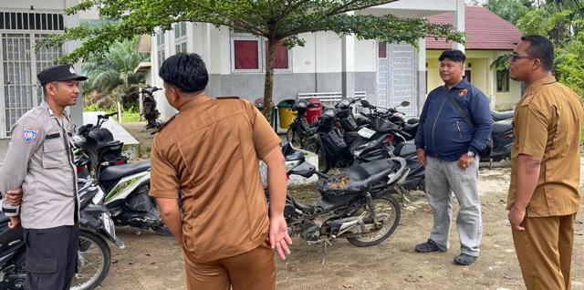 Polsek Simpang Jernih Berikan Imbauan Antisipasi Curanmor Kepada Warga