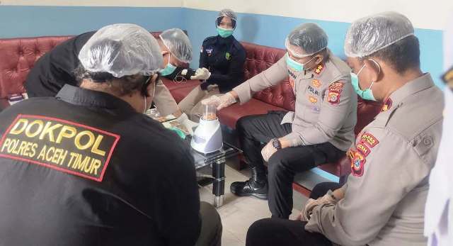 Canggih, SPPG Kemala Bhayangkari Polres Aceh Timur Dilengkapi Rapid Test