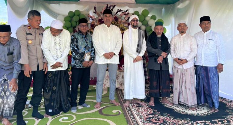 Kapolres Aceh Timur Hadiri Peringatan Maulid Nabi di Balai Pengajian Balai Pengajian Al Muslimah Idi Rayeuk