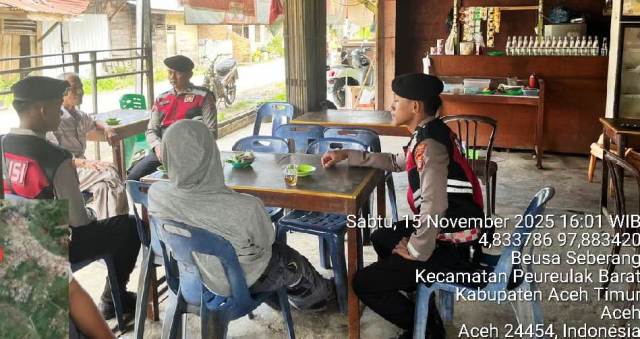 Dalmas Presisi Sat Samapta Polres Aceh Timur Giatkan Patroli Siaga Cegah Gangguan Kamtibmas