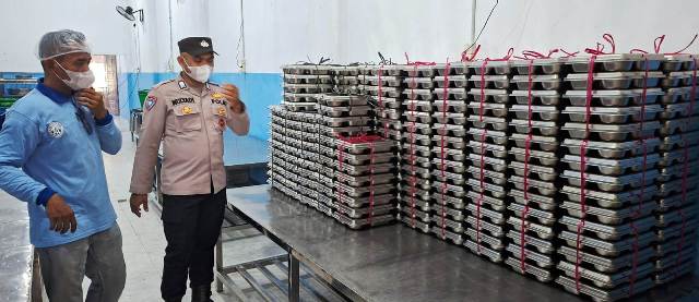 Polsek Pantee Bidari Kawal Penyaluran 3.863 Paket MBG