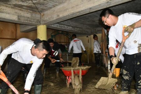 Mahasiswa STIK Lemdiklat Polri Gelar Pengabdian Masyarakat di Julok, Aceh Timur