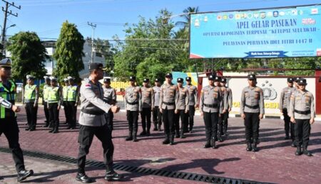Polres Aceh Timur Gelar Apel Operasi Ketupat Seulawah 2026, Siap Amankan Arus Mudik Lebaran