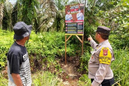 Polsek Simpang Jernih Masifkan Sosialisasi Cegah Karhutla
